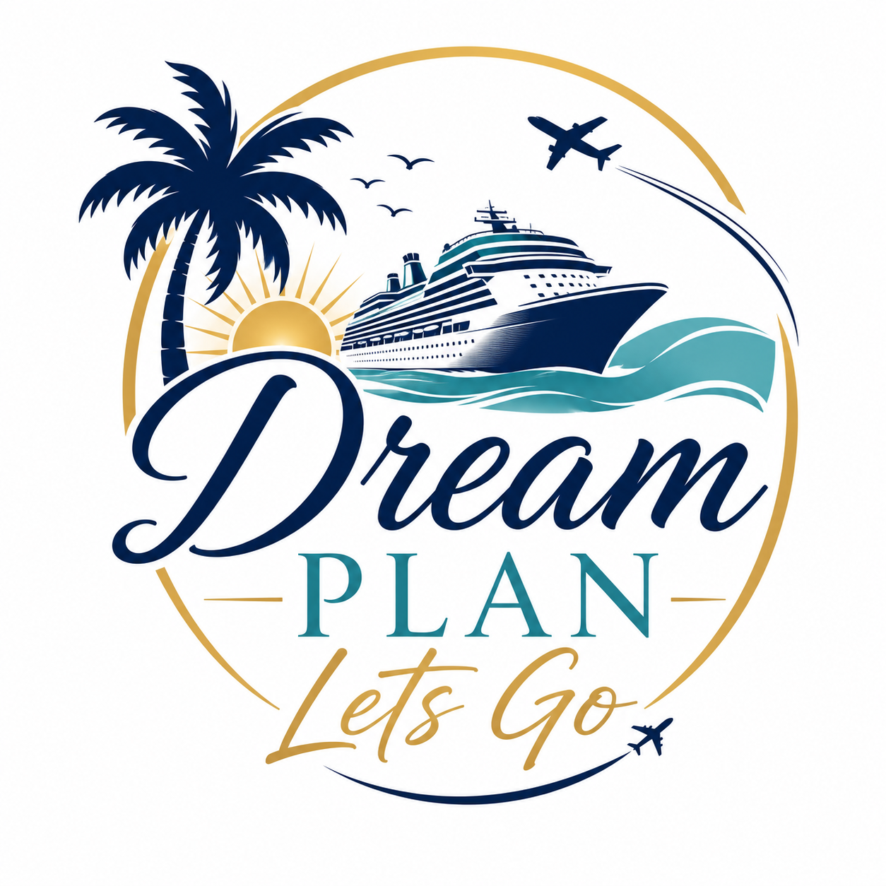 Dream Plan Lets Go logo
